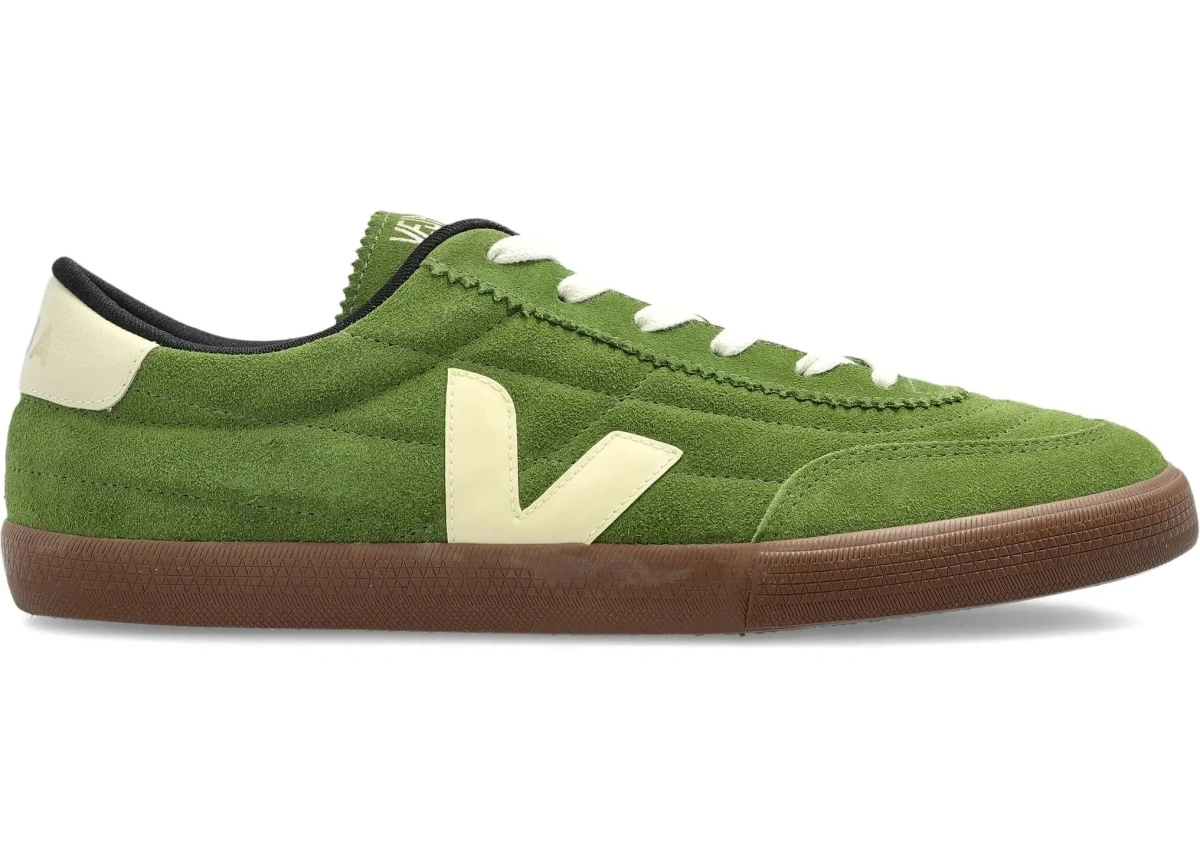 Sneakers VEJA multicolor din piele intoarsa - Img 9