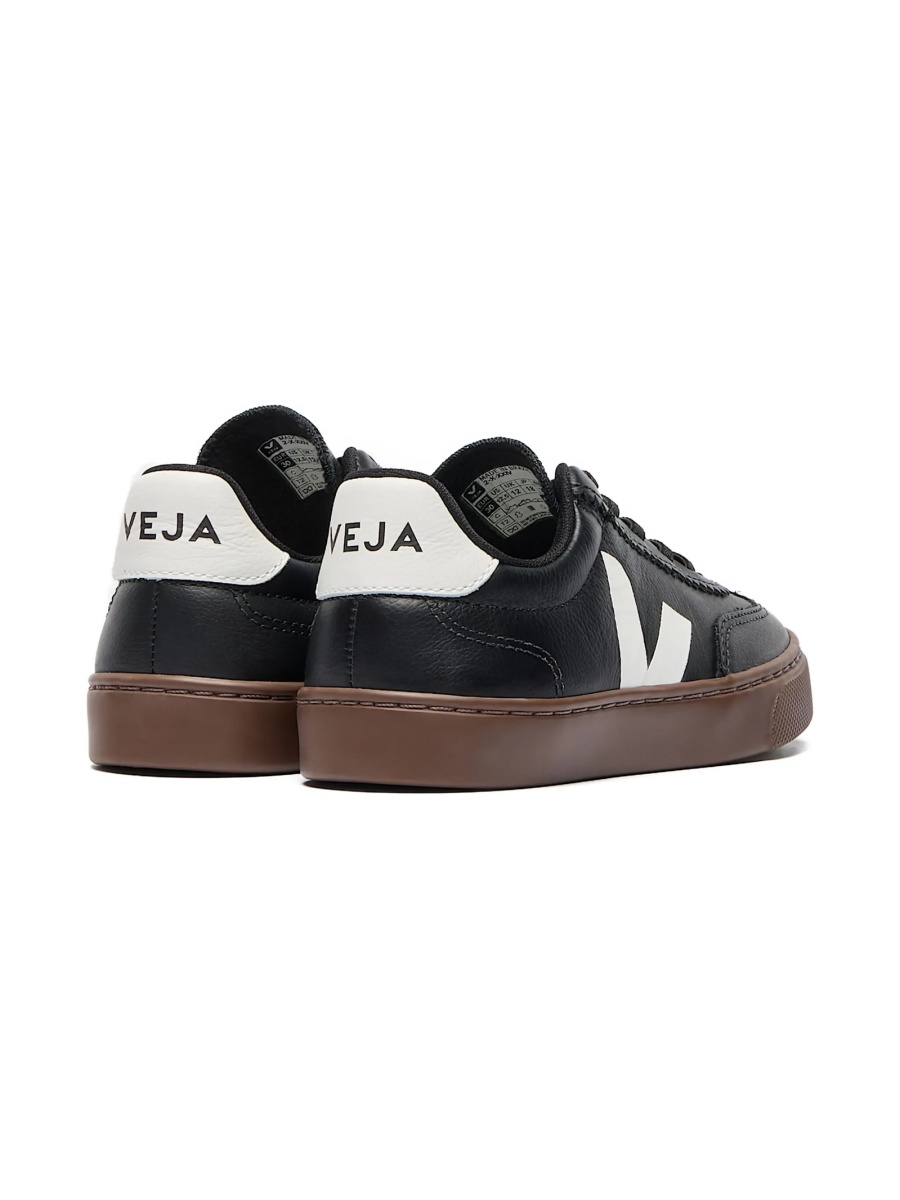 Sneakers VEJA negri din piele - Img 3
