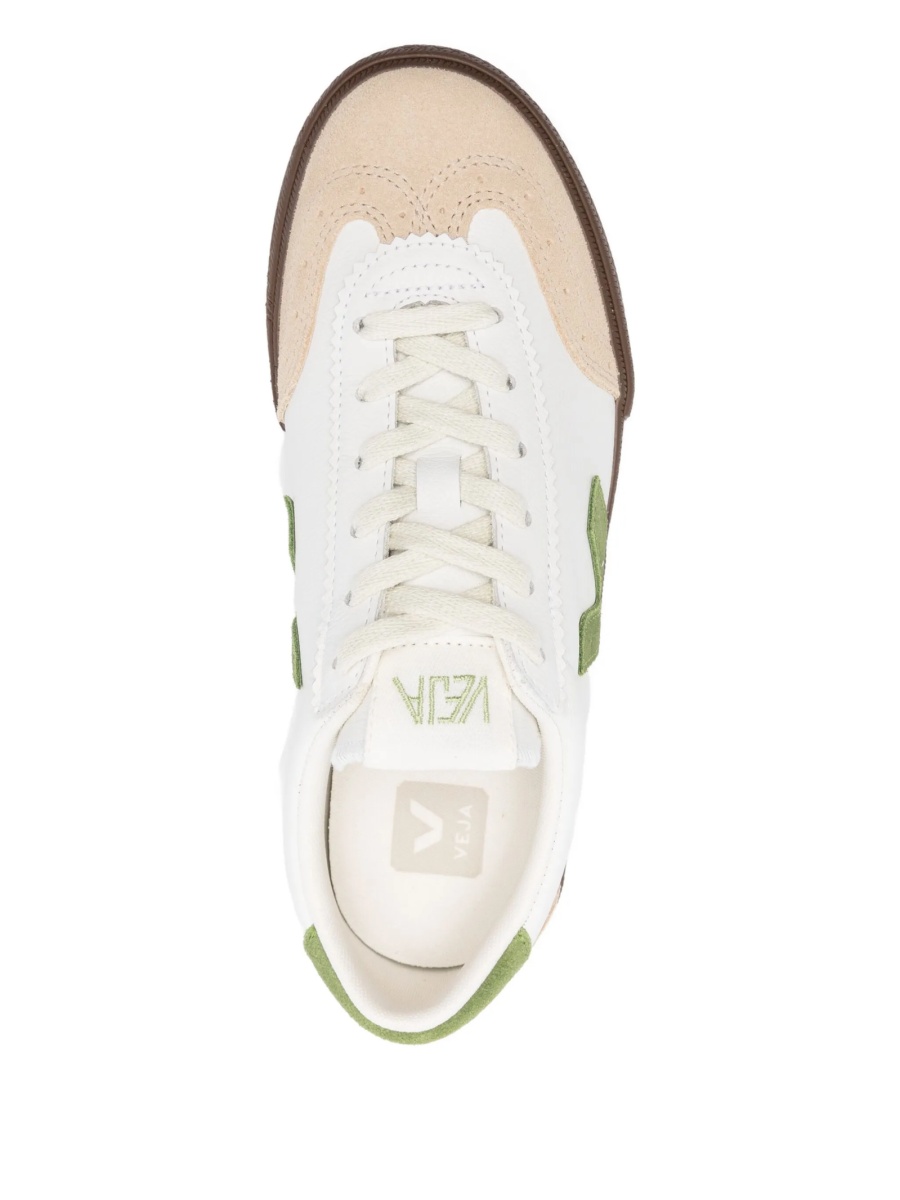 Sneakers VEJA neutri din piele intoarsa si piele - Img 4