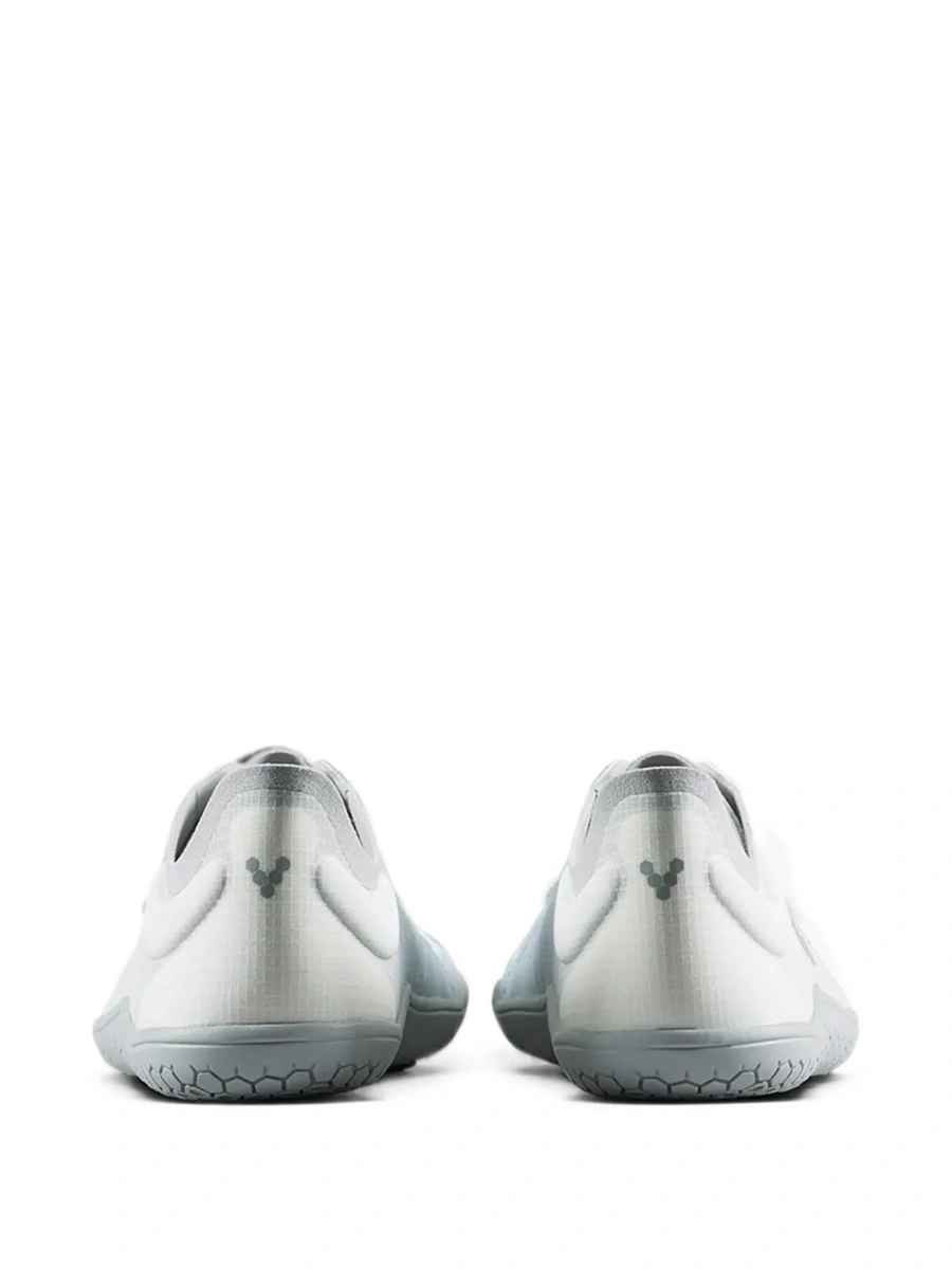 Sneakers Vivobarefoot albi din poliester reciclat - Img 3