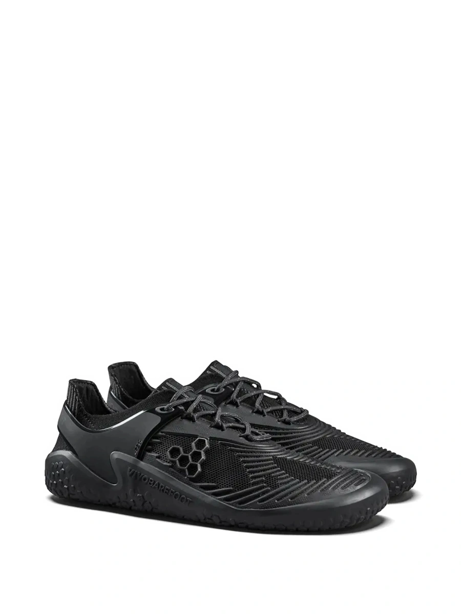Sneakers Vivobarefoot negri din poliester reciclat - Img 2