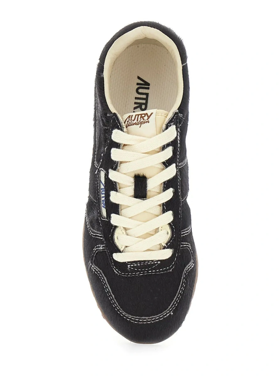 Sneakers 'Windspin Low' Brown Sneaker with Logo on the Side in Suede for Women - Img 4