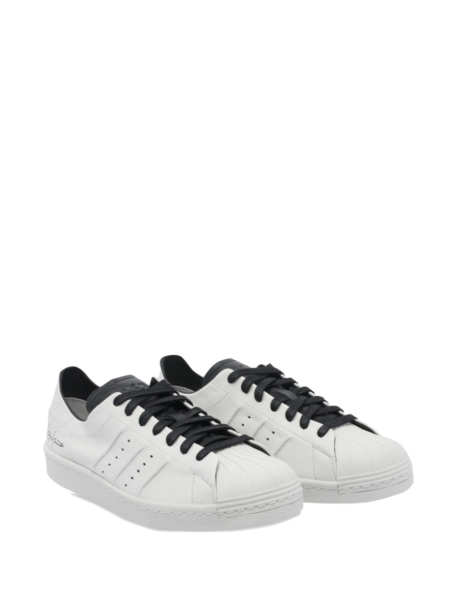 Sneakers Y-3 albi din piele - Img 2