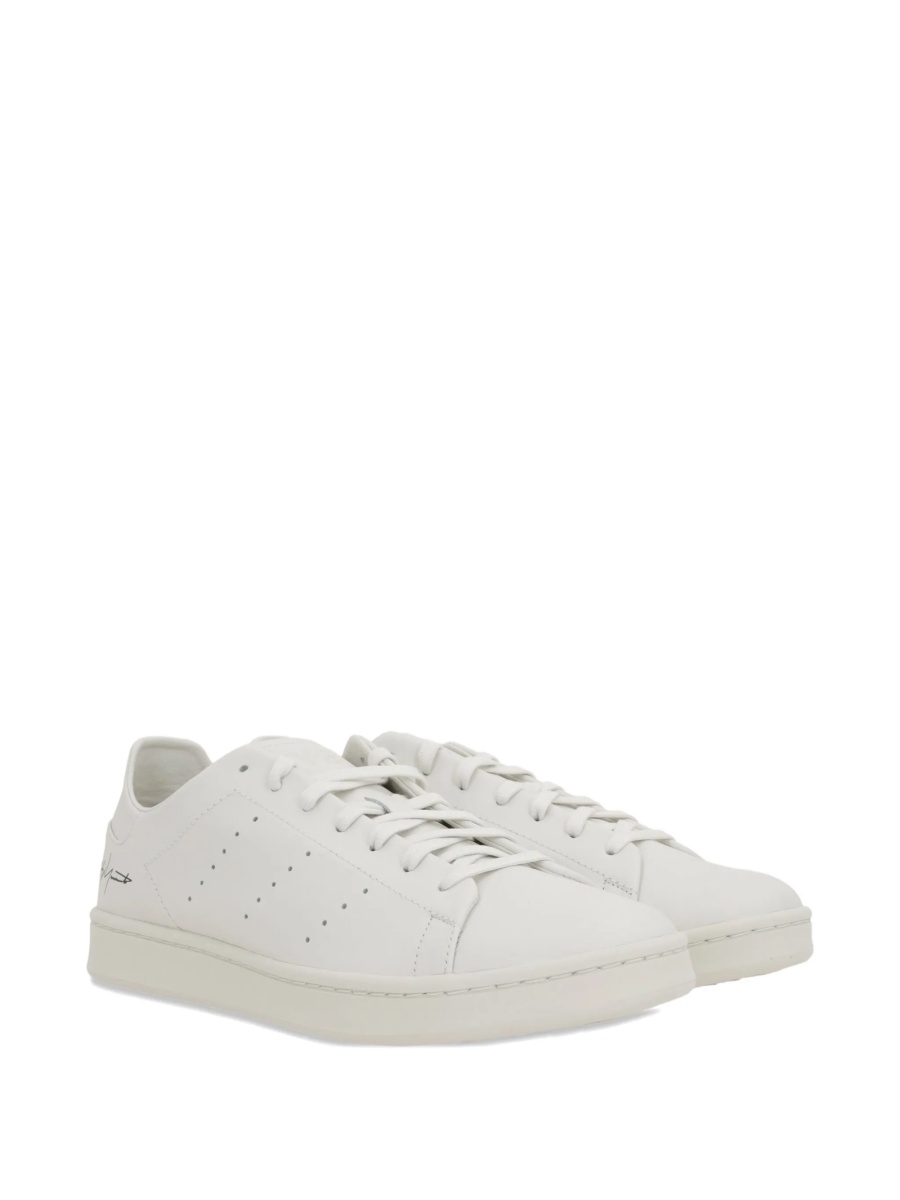Sneakers Y-3 albi din piele - Img 2