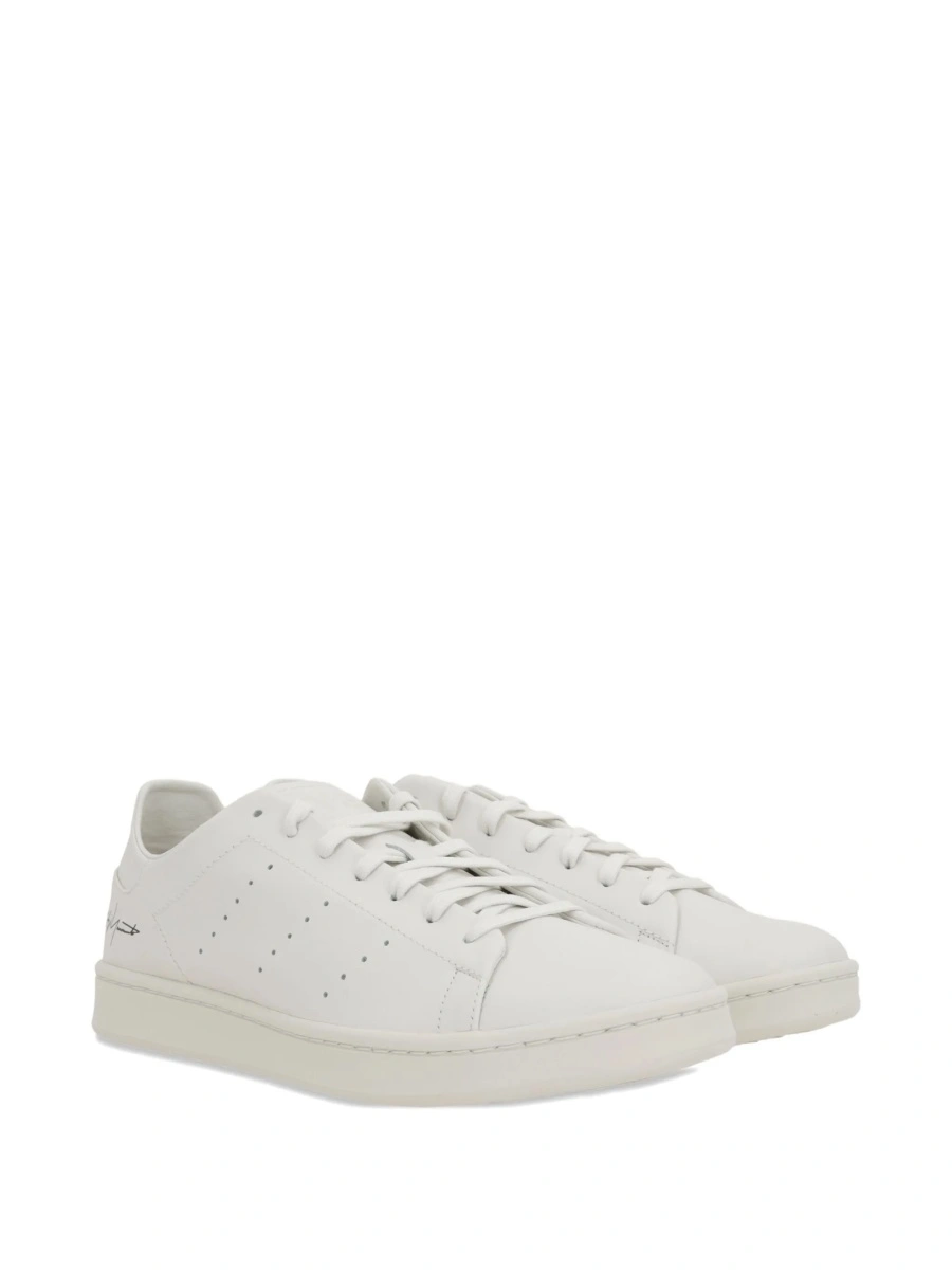 Sneakers Y-3 albi din piele - Img 2