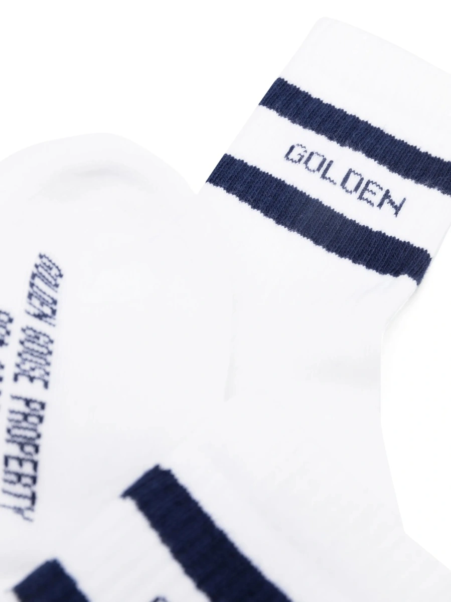 Sosete Golden Goose albe - Img 2