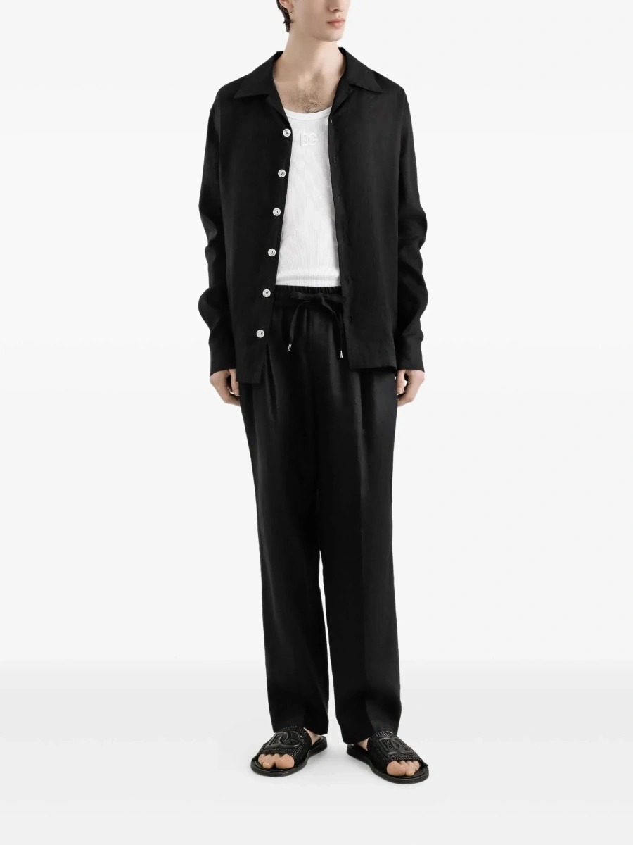 Top Dolce &amp; Gabbana alb din bumbac - Img 4