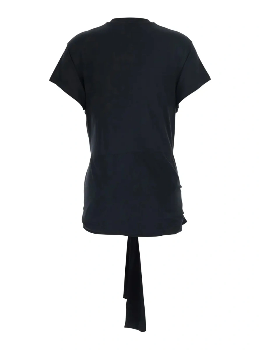 Top TOTEME negru din bumbac - Img 2