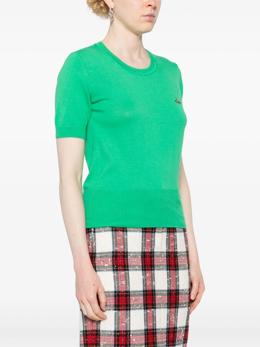 Top tricotat Vivienne Westwood verde - Img 3