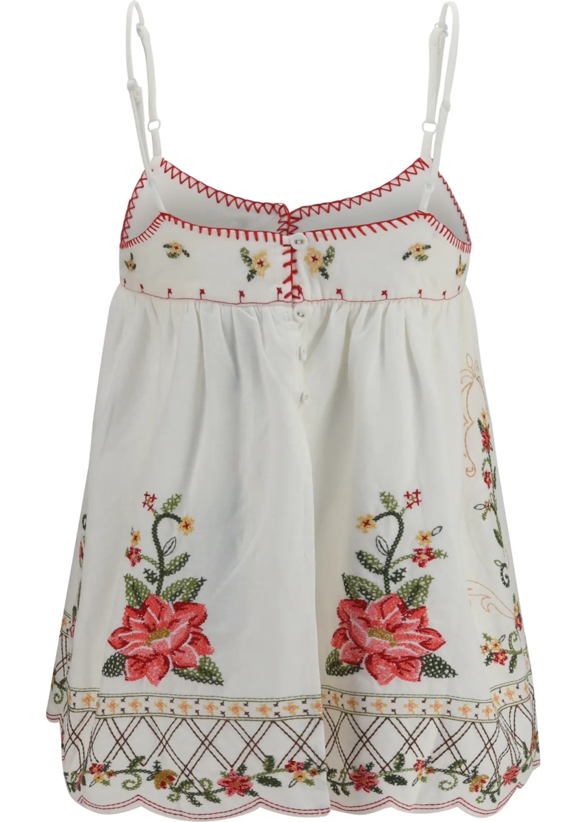 Topuri Floral embroidered Top - Img 2