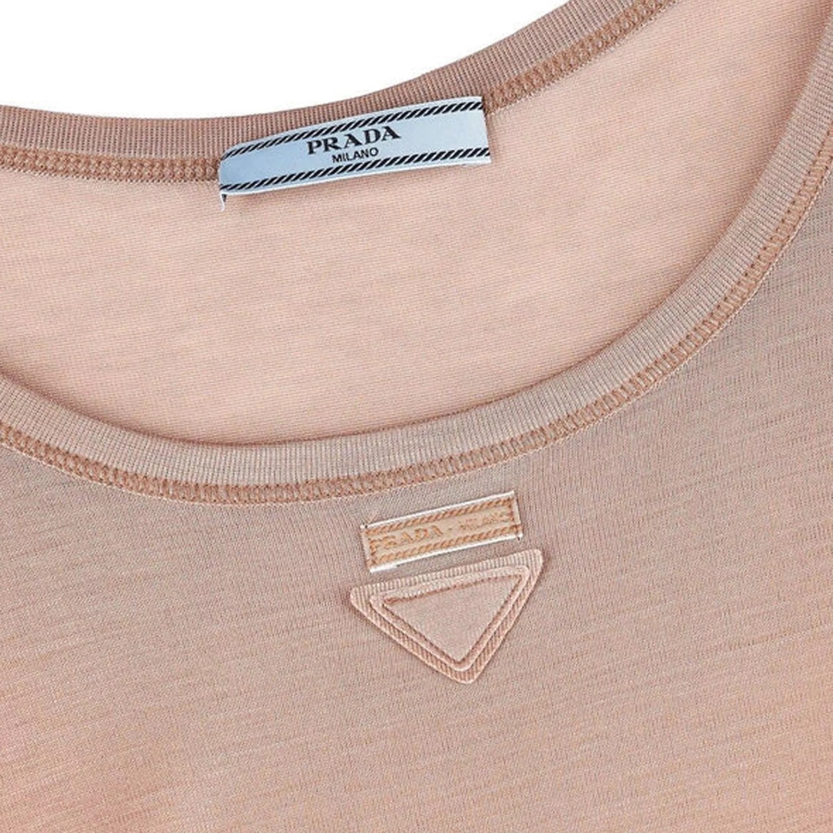 Topuri Prada Sleeveless Logo Top - Img 3