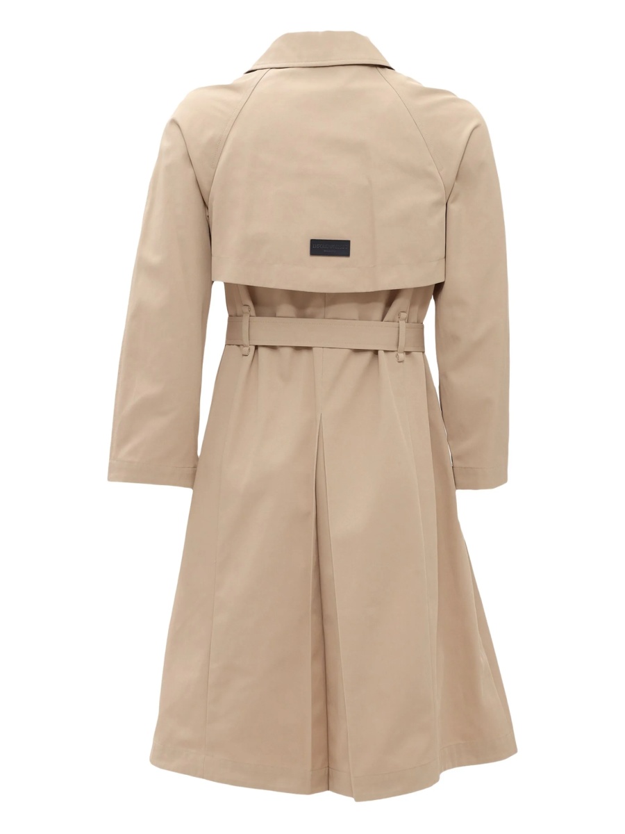Trenci Emporio Armani neutru din bumbac si polyester - Img 2