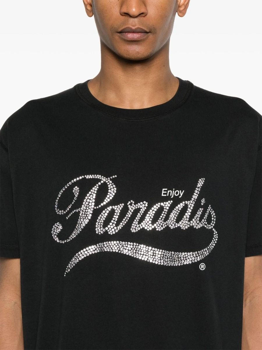 Tricou 3.PARADIS negru - Img 4