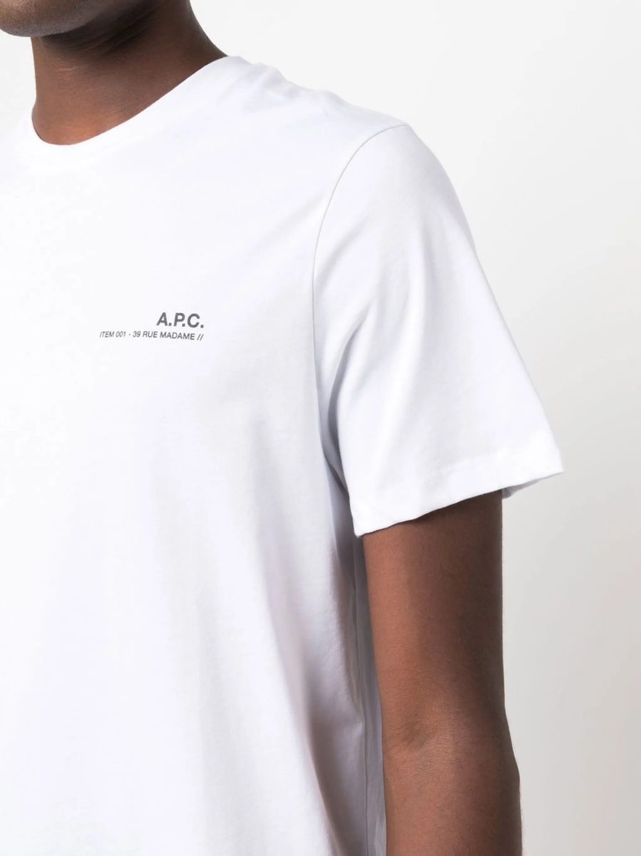 Tricou A.P.C. alb - Img 5