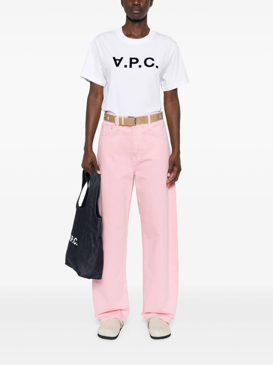Tricou A.P.C. alb - Img 3