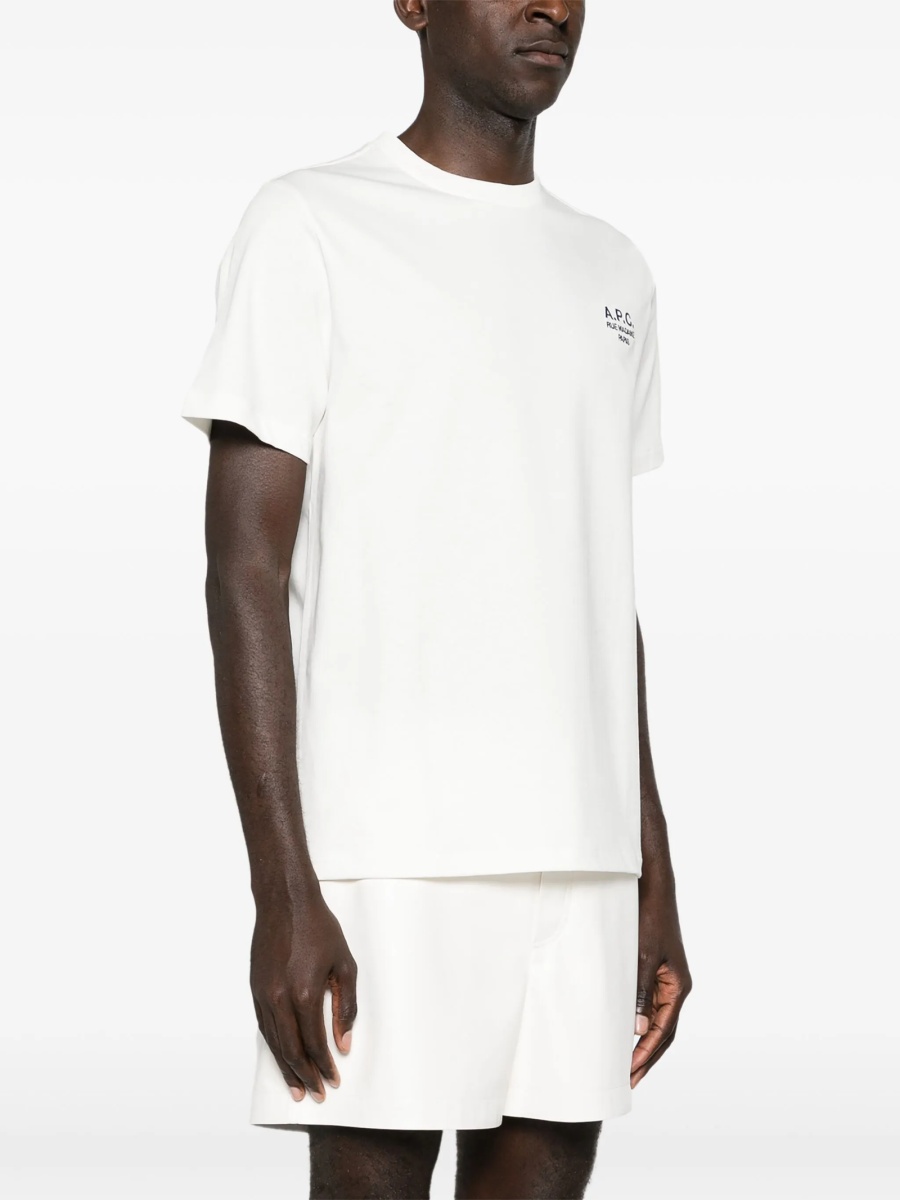 Tricou A.P.C. alb - Img 3