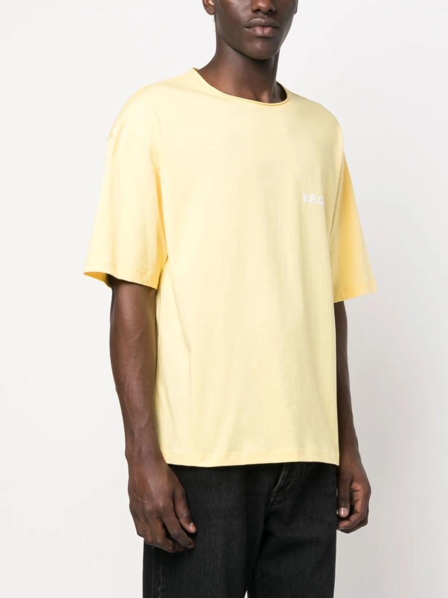 Tricou A.P.C. galben - Img 3