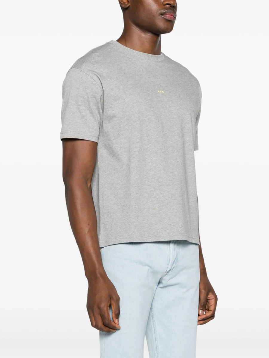 Tricou A.P.C. gri - Img 3
