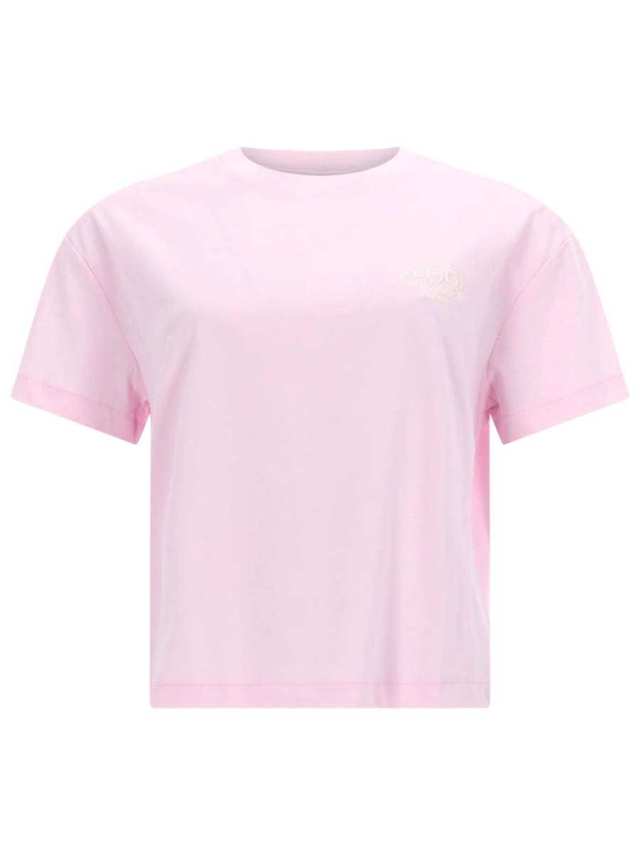 Tricou A.P.C. roz - Img 2