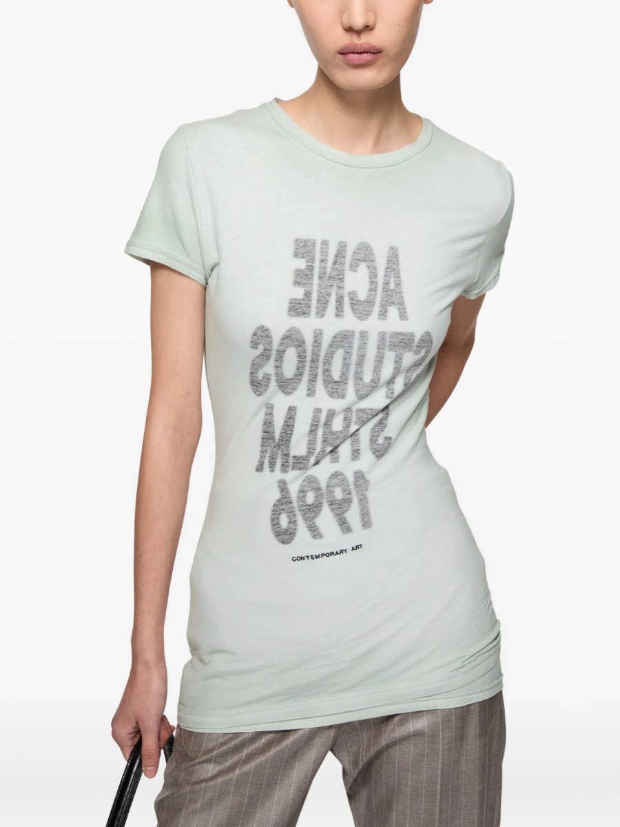Tricou Acne Studios verde - Img 4