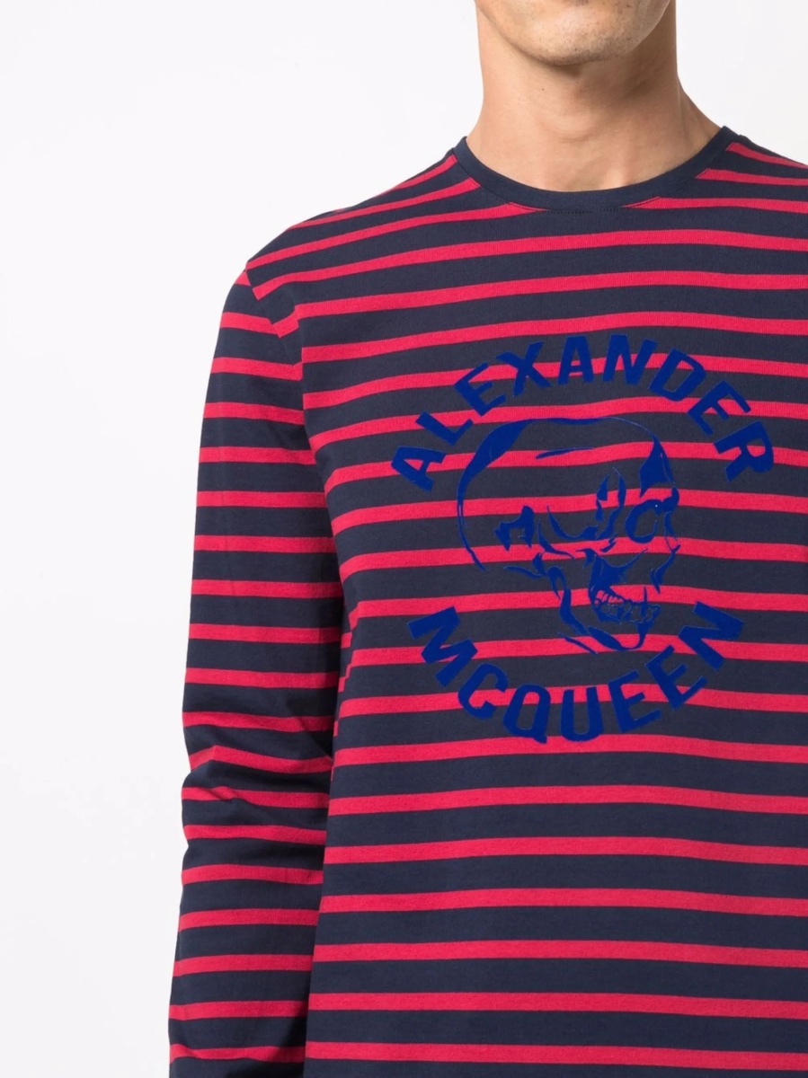 Tricou Alexander McQueen albastru - Img 5