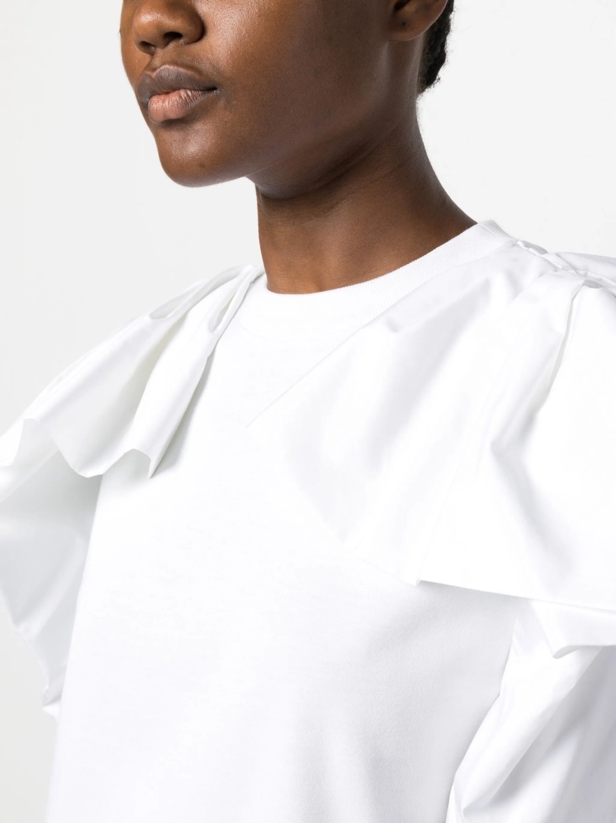 Tricou Alexander McQueen alb - Img 5