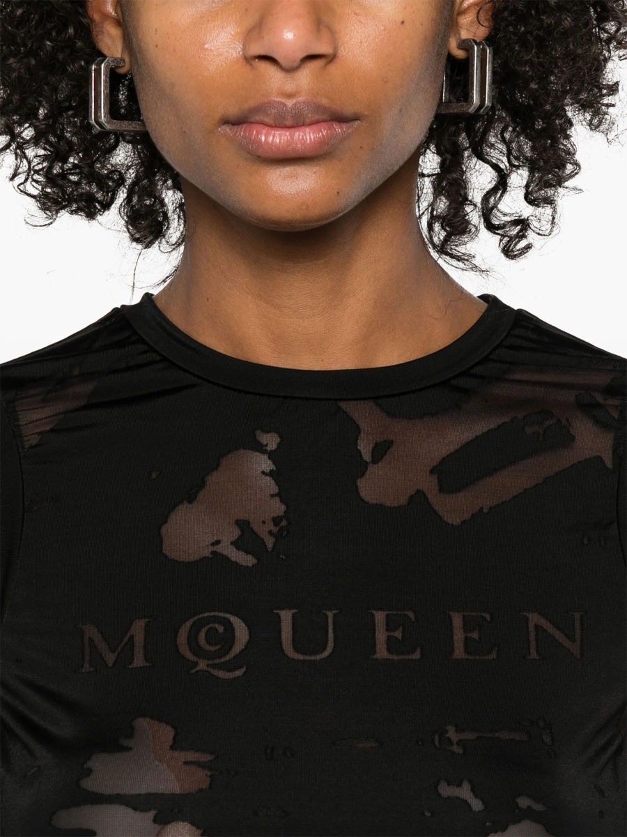 Tricou Alexander McQueen negru - Img 5