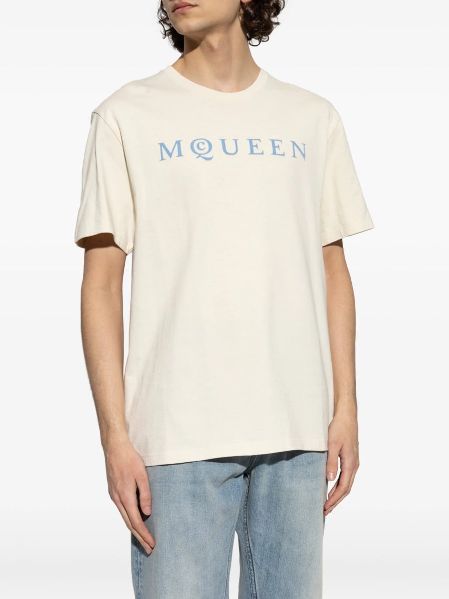 Tricou Alexander McQueen neutru - Img 3