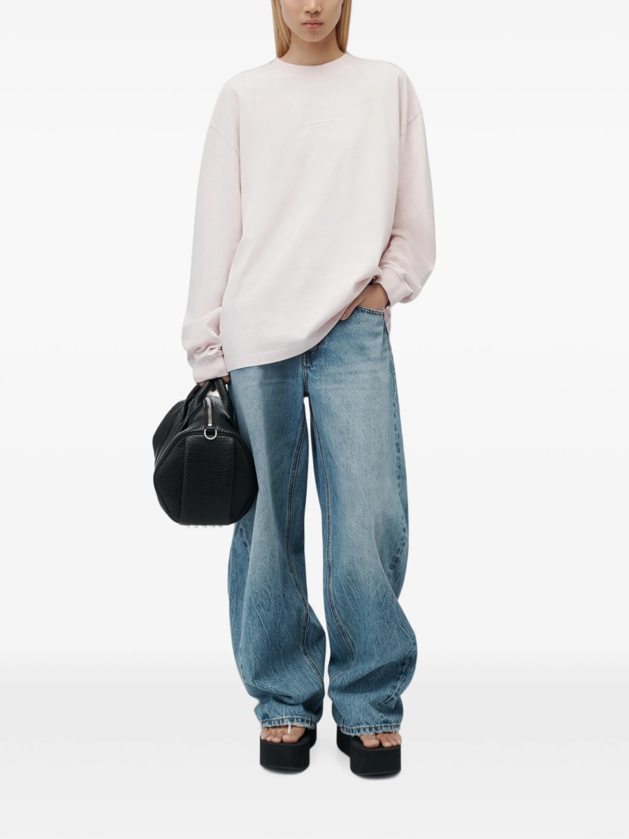 Tricou Alexander Wang roz - Img 2