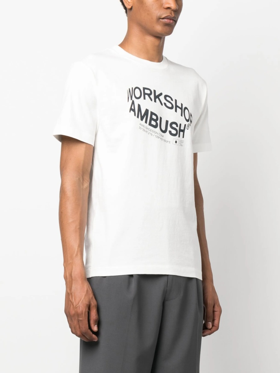 Tricou AMBUSH alb - Img 4