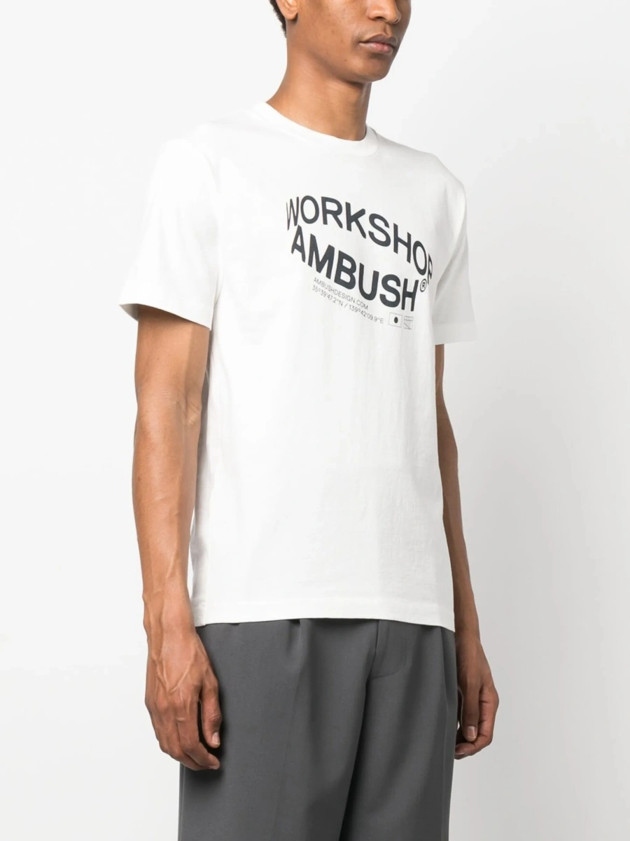 Tricou AMBUSH alb - Img 4