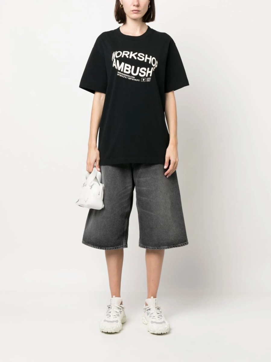 Tricou AMBUSH negru - Img 3