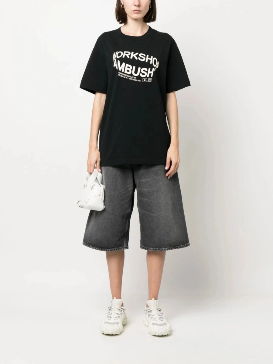 Tricou AMBUSH negru - Img 3