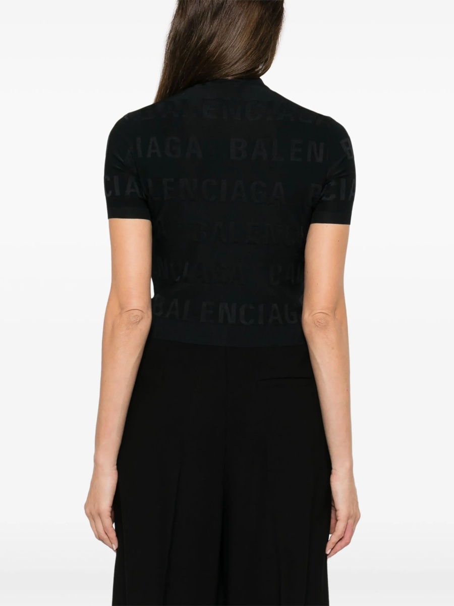 Tricou Balenciaga negru - Img 4