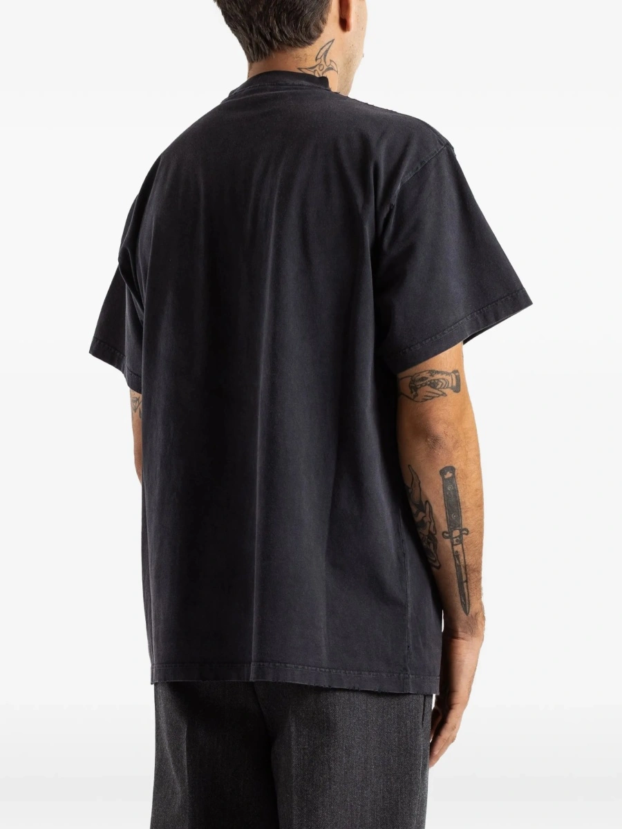 Tricou Balenciaga negru - Img 4