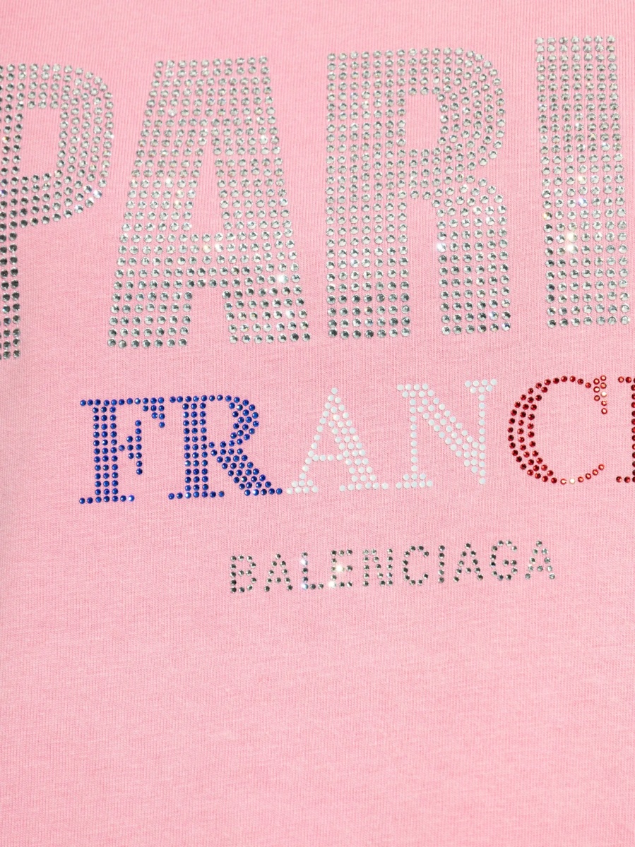 Tricou Balenciaga roz - Img 5
