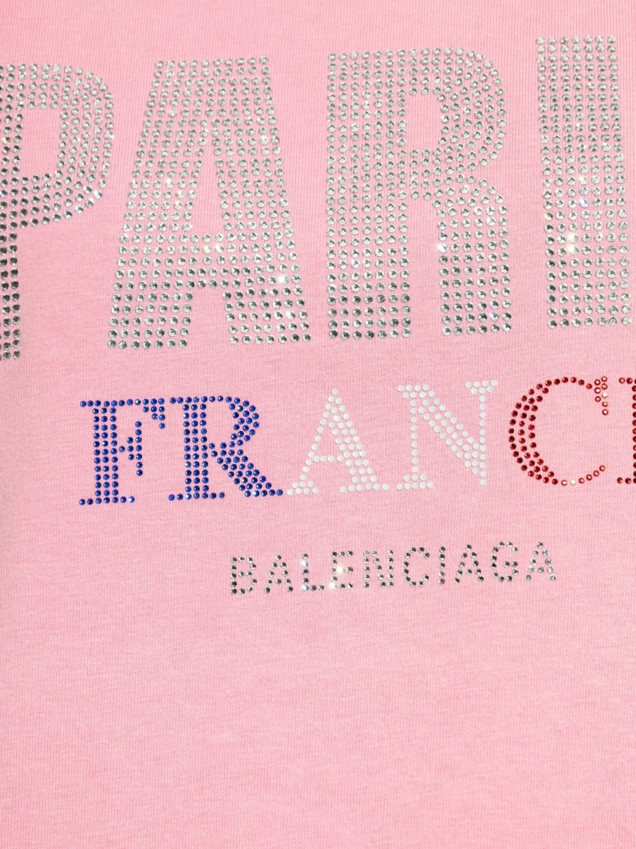 Tricou Balenciaga roz - Img 5