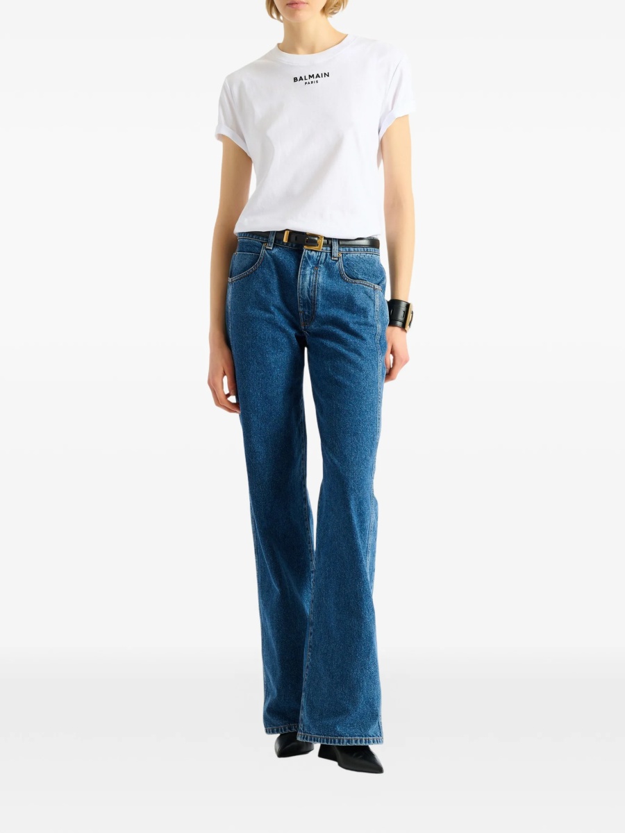 Tricou Balmain alb - Img 2
