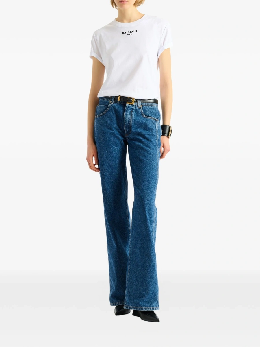Tricou Balmain alb - Img 2