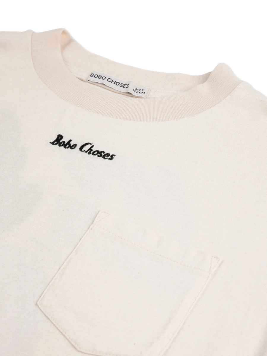 Tricou Bobo Choses neutru din bumbac organic - Img 3