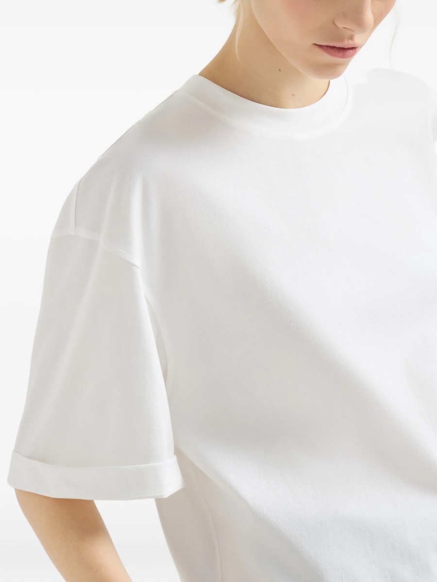 Tricou Brunello Cucinelli alb - Img 4