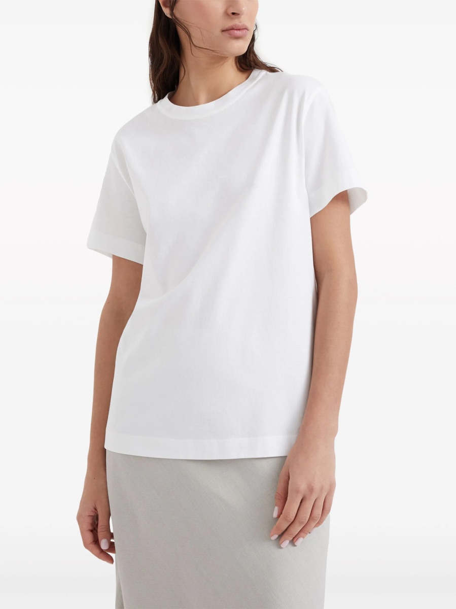 Tricou Brunello Cucinelli alb - Img 3