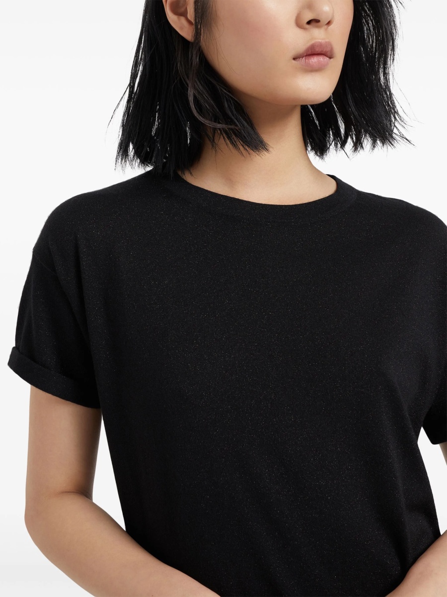 Tricou Brunello Cucinelli negru - Img 5