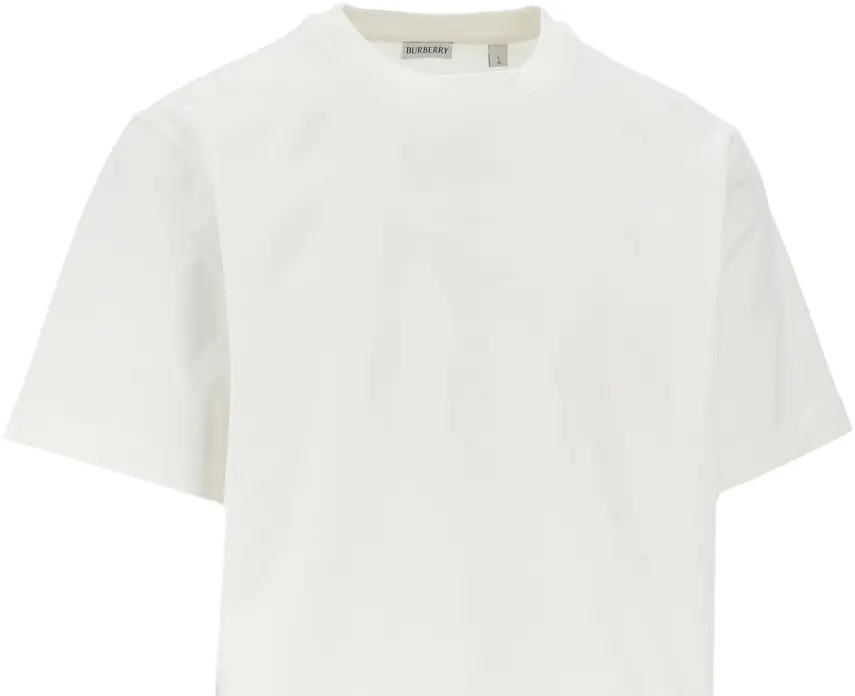 Tricou Burberry Check logo T-shirt - Img 2