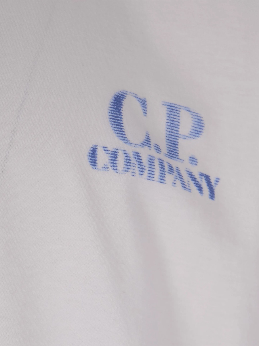 Tricou C.P. Company alb - Img 3