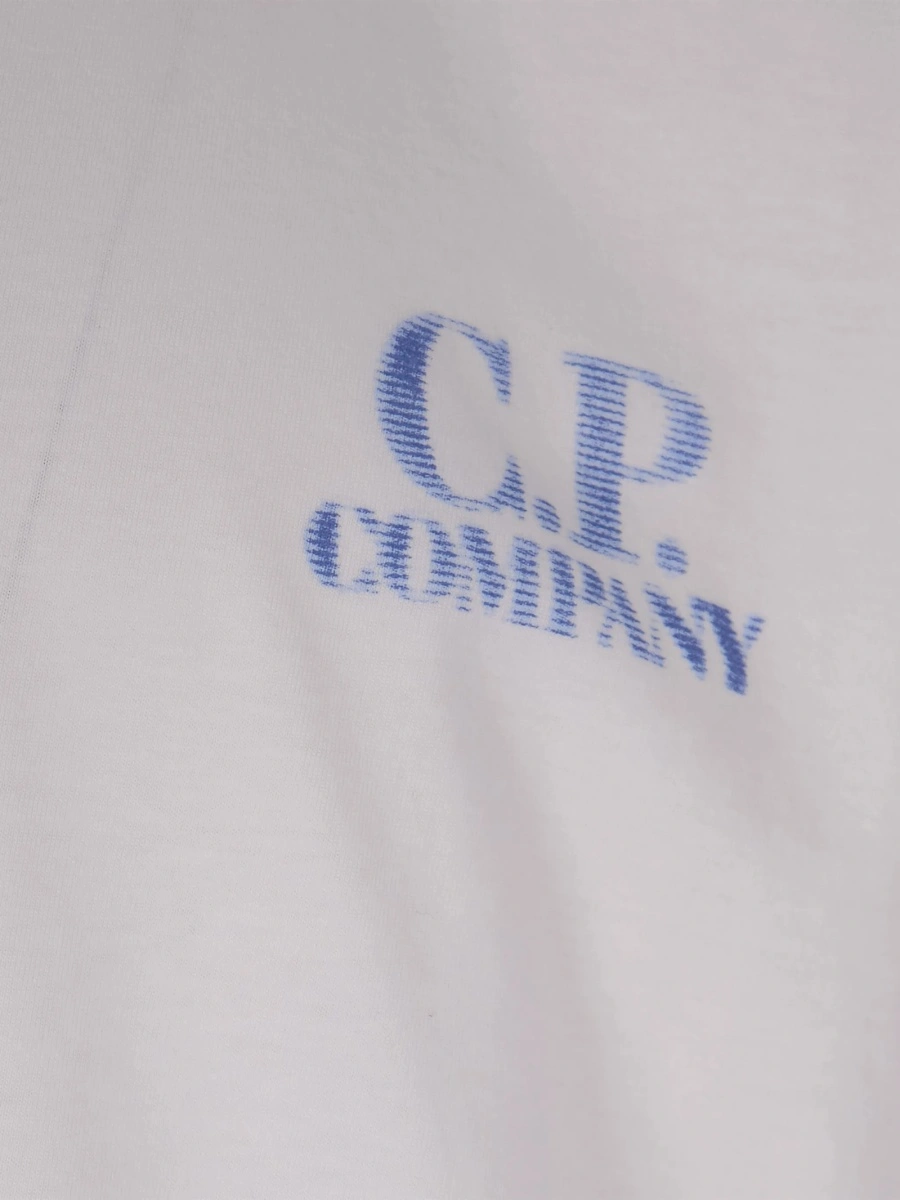Tricou C.P. Company alb - Img 3