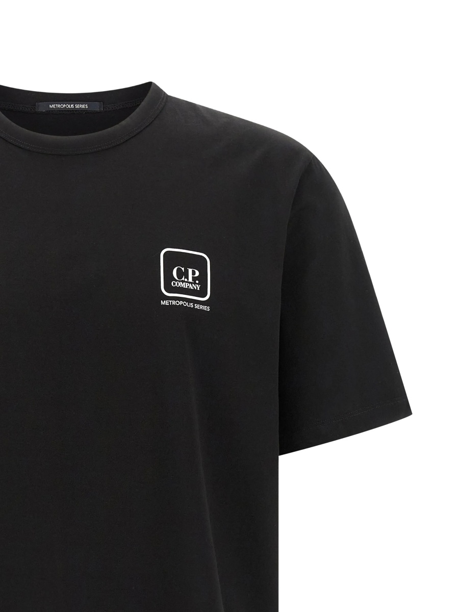 Tricou C.P. Company negru - Img 3