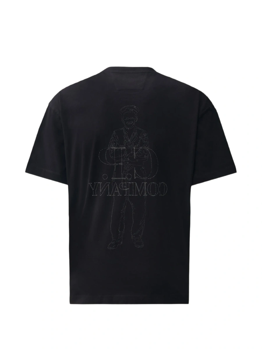 Tricou C.P. Company negru - Img 2