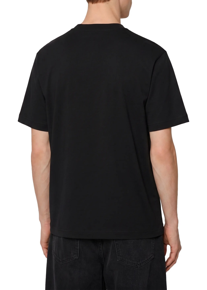 Tricou Cotton T-Shirt With Check Flag - Img 3