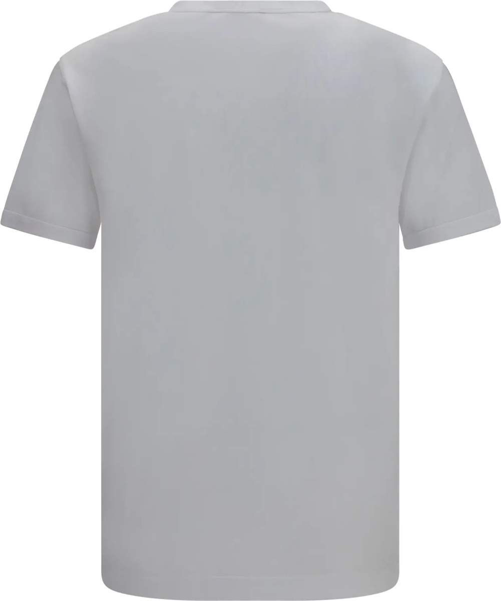 Tricou Cotton T-Shirt with logo plaque - Img 2
